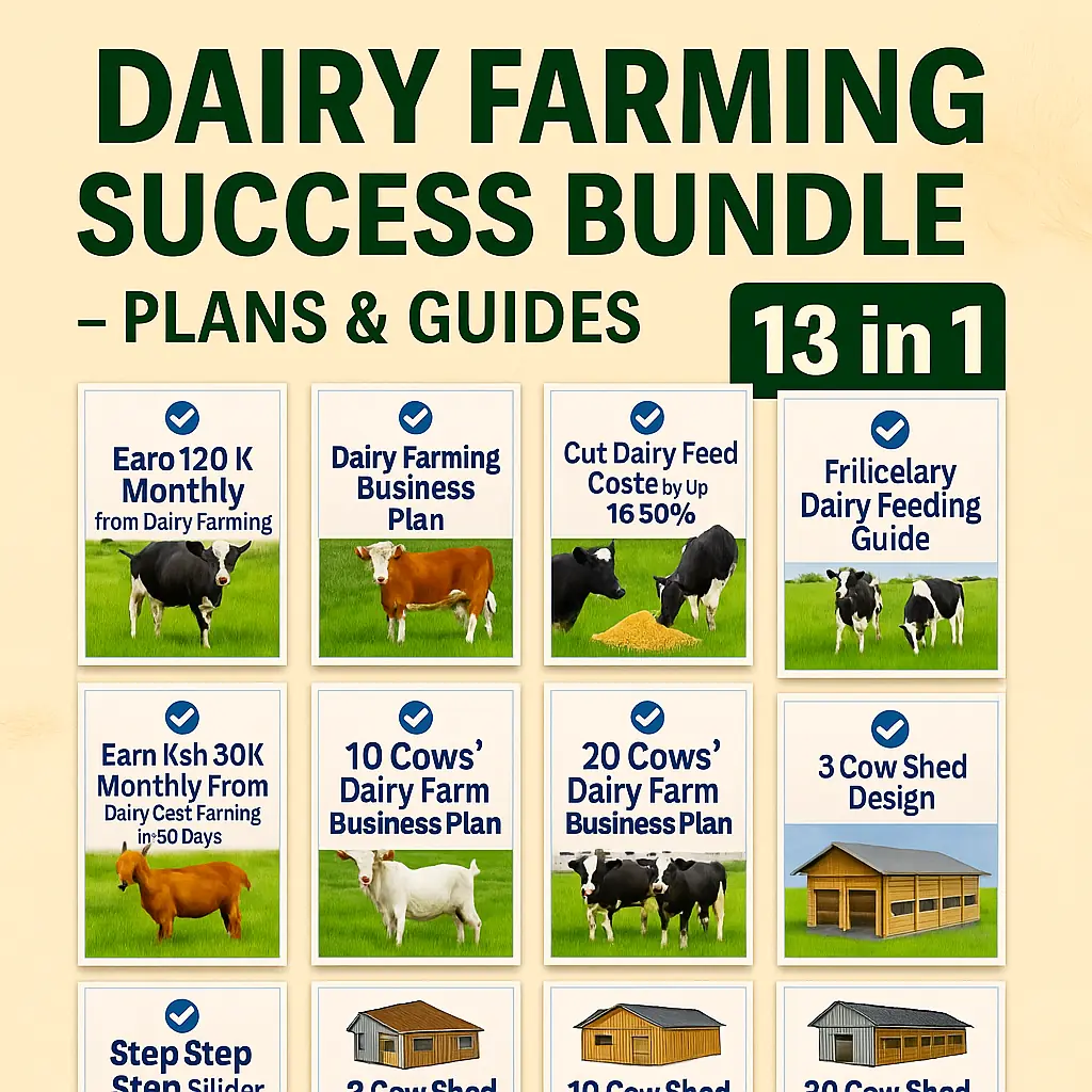 Dairy Farming Success Bundle – Plans & Guides
