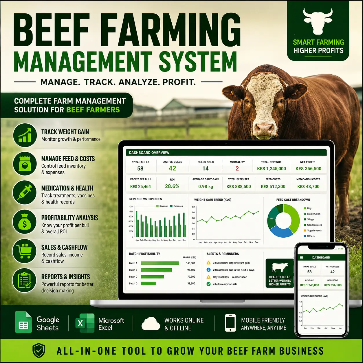 Comprehensive Beef Farm Management System