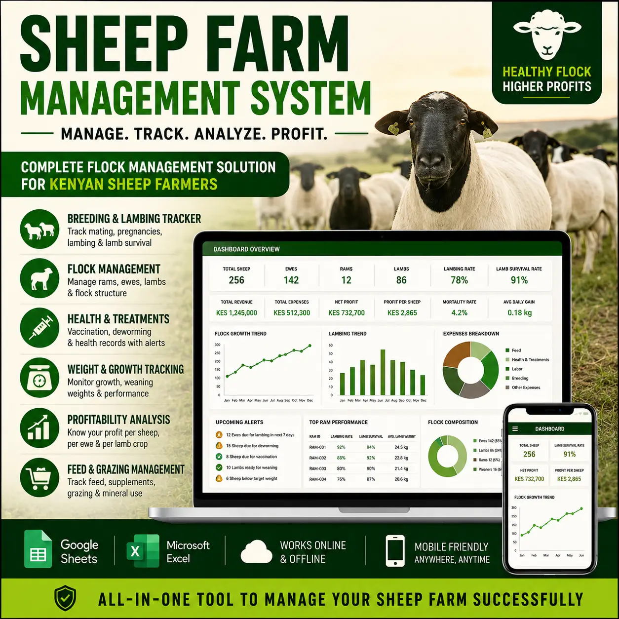 Comprehensive Sheep Farm Management System